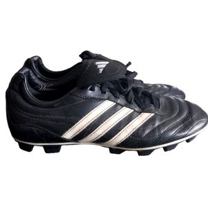 Adidas Kaiser Liga Shoes Black White Soccer Football Cleats Shoes US 8